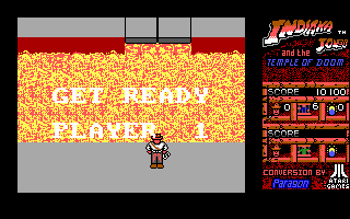 Indiana Jones and the Temple of Doom screenshot 2 for Amiga